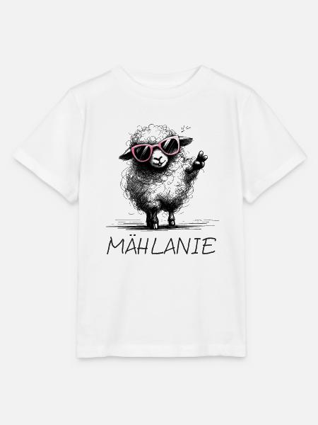 mählanie melanie meli melli schaf name lustig2 - Stanley/Stella Kinder T-Shirt MINI CREATOR - Weiß