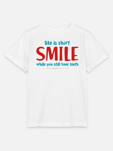 Lächeln - Stanley/Stella Kinder T-Shirt MINI CREATOR  - Weiß