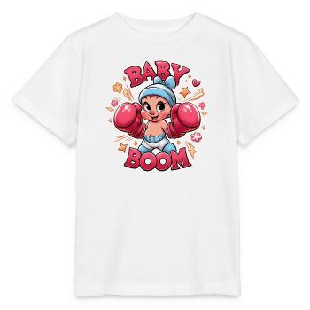 Baby Boom - Stanley/Stella MINI CREATOR Kids’ T-Shirt - white - Front - Maike (125cm)