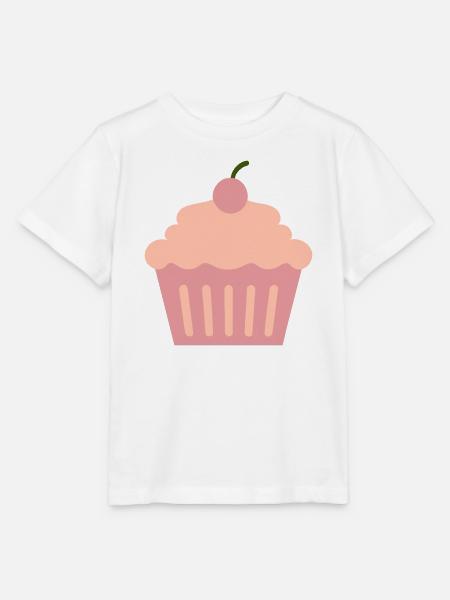 Cupcake - Stanley/Stella Kinder T-Shirt MINI CREATOR - Weiß