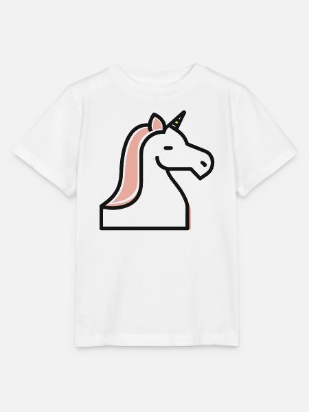 Einhorn - Stanley/Stella Kinder T-Shirt MINI CREATOR - Weiß