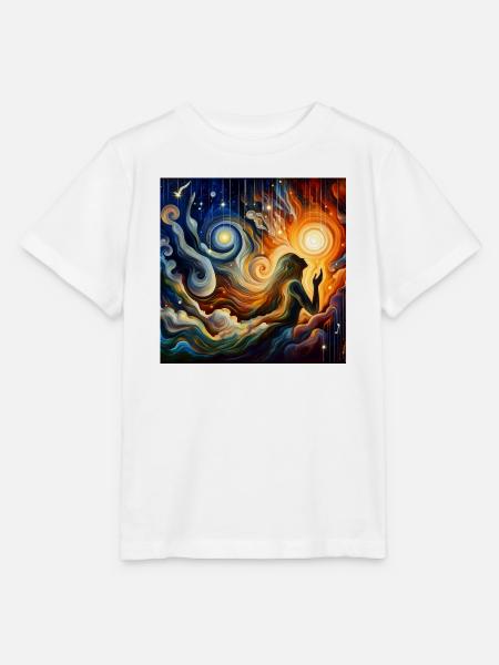 Sternenhimmel - Stanley/Stella Kinder T-Shirt MINI CREATOR - Weiß