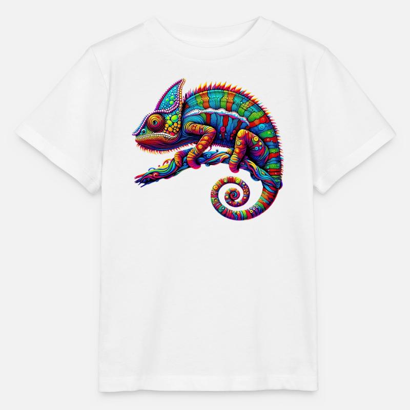 Chamäleon - Stanley/Stella Kinder T-Shirt MINI CREATOR - Weiß