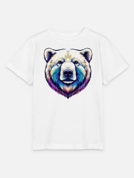 Weißer Eisbär - Stanley/Stella Kinder T-Shirt MINI CREATOR - Weiß