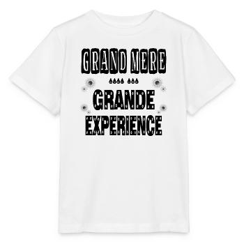 Grand Mère Avec Une Grande Expérience Mamie - T-shirt bio MINI CREATOR Stanley/Stella Enfant - blanc - Devant - Maike (125cm)