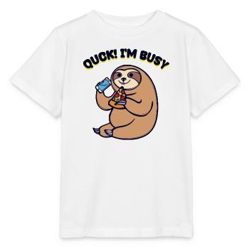 funny, doesn't matter, statement attitude doesn't matter to me - Stanley/Stella MINI CREATOR Kids’ T-Shirt - white - Front - Maike (125cm)
