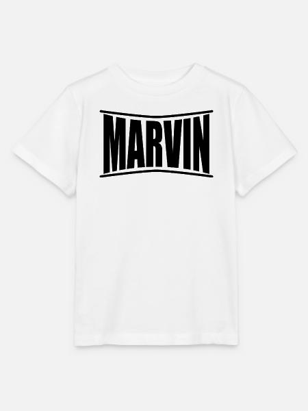 T-Shirt Marvin T-Shirt Geschenkidee - Stanley/Stella Kinder T-Shirt MINI CREATOR - Weiß