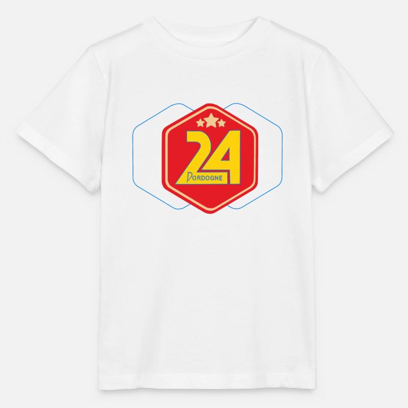 Dordogne - T-shirt bio MINI CREATOR Stanley/Stella Enfant - blanc