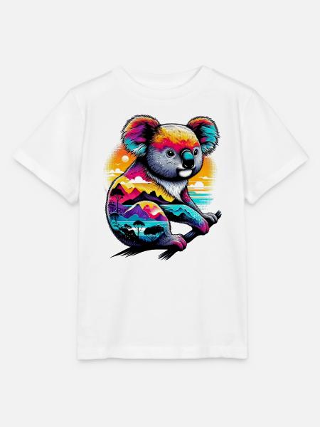 Koala - Stanley/Stella Kinder T-Shirt MINI CREATOR  - Weiß