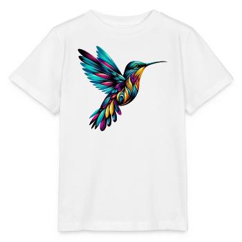 Kolibri - Stanley/Stella Kinder T-Shirt MINI CREATOR  - Weiß - Vorne - Maike (125cm)