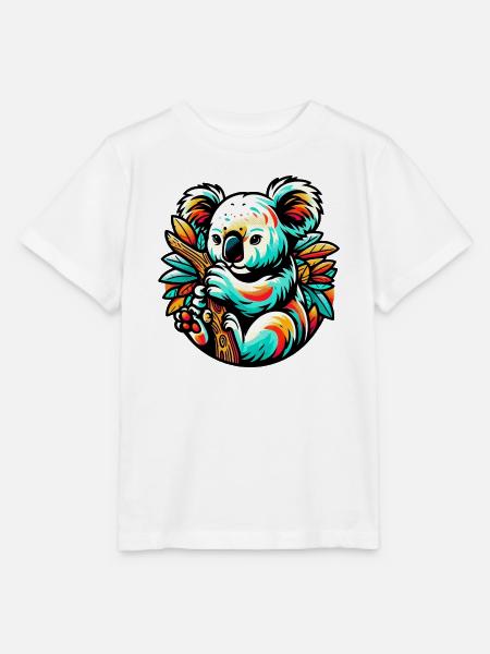 Koala - Stanley/Stella Kinder T-Shirt MINI CREATOR - Weiß