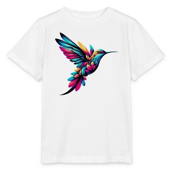 Hummingbird - Stanley/Stella MINI CREATOR Kids’ T-Shirt - white - Front - Maike (125cm)