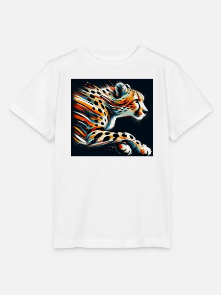 Gepard - Stanley/Stella Kinder T-Shirt MINI CREATOR - Weiß