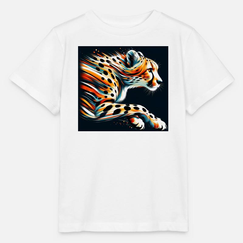 Gepard - Stanley/Stella Kinder T-Shirt MINI CREATOR - Weiß