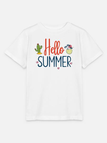 Hallo Sommer - Stanley/Stella Kinder T-Shirt MINI CREATOR - Weiß