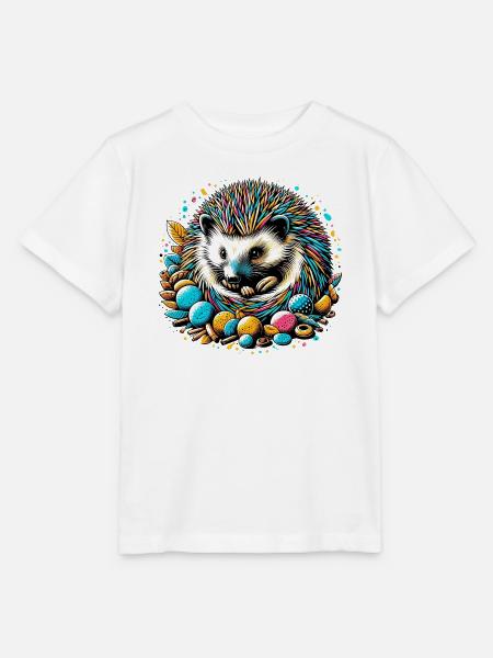 Igel - Stanley/Stella Kinder T-Shirt MINI CREATOR - Weiß