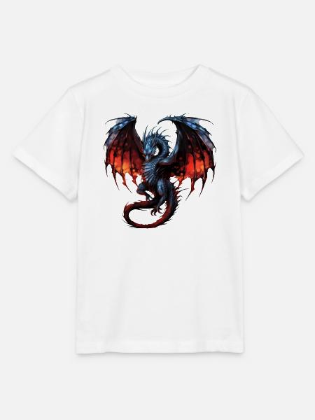 Flying Dragon - Stanley/Stella Kinder T-Shirt MINI CREATOR - Weiß