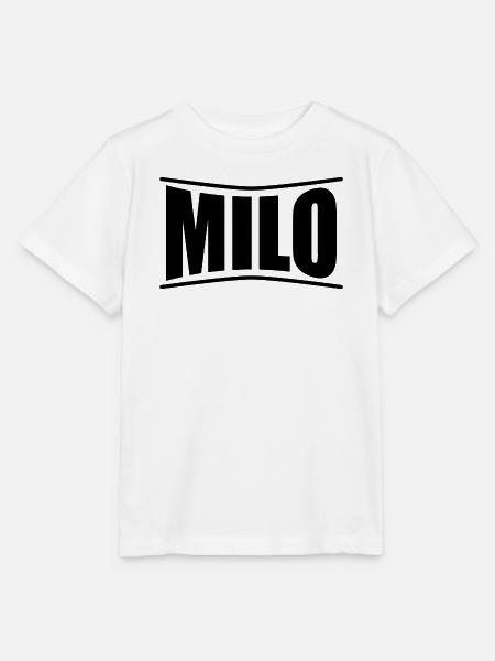 Milo T-Shirt Geschenkidee T-Shirt - Stanley/Stella Kinder T-Shirt MINI CREATOR - Weiß