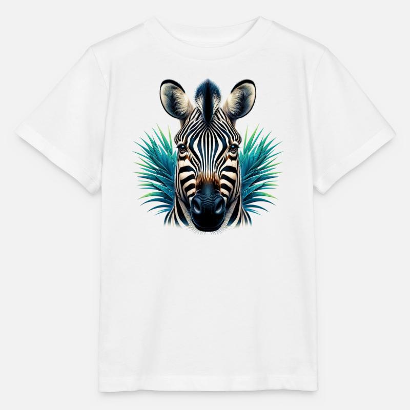 Zebra - Stanley/Stella Kinder T-Shirt MINI CREATOR  - Weiß