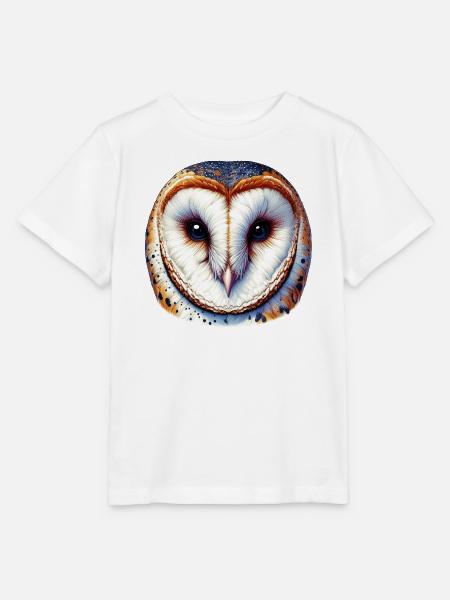 Schleiereule - Stanley/Stella Kinder T-Shirt MINI CREATOR - Weiß
