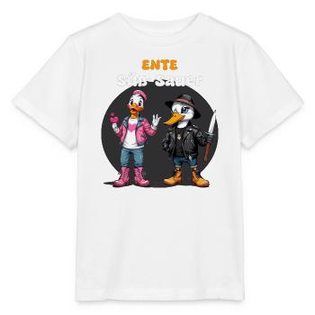 Duck Sweet - Sour - Stanley/Stella MINI CREATOR Kids’ T-Shirt - white - Front - Maike (125cm)