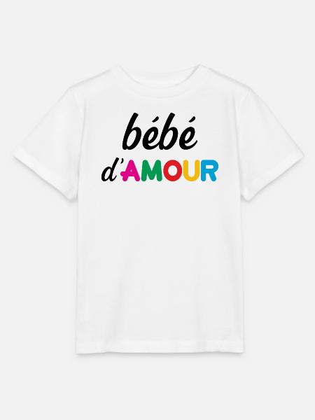 Liebe Baby - Stanley/Stella Kinder T-Shirt MINI CREATOR  - Weiß