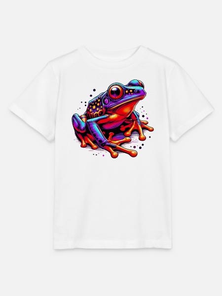 Frosch - Stanley/Stella Kinder T-Shirt MINI CREATOR - Weiß