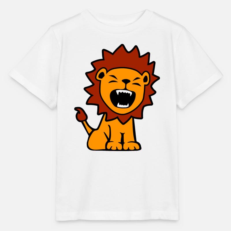 petit lion ROAAR - T-shirt bio MINI CREATOR Stanley/Stella Enfant - blanc
