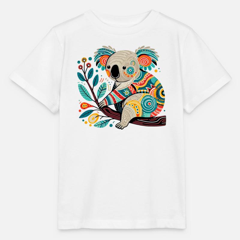 Koala - Stanley/Stella Kinder T-Shirt MINI CREATOR - Weiß