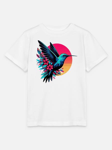 Kolibri - Stanley/Stella Kinder T-Shirt MINI CREATOR  - Weiß