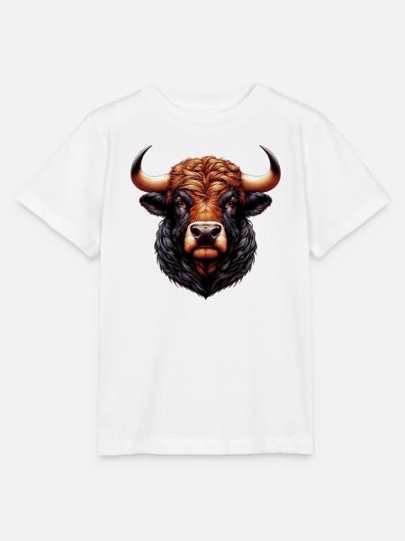 Stier - Stanley/Stella Kinder T-Shirt MINI CREATOR - Weiß