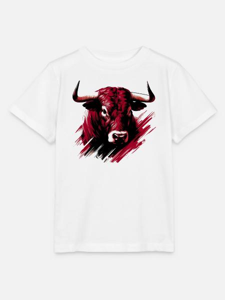 Stier - Stanley/Stella Kinder T-Shirt MINI CREATOR  - Weiß