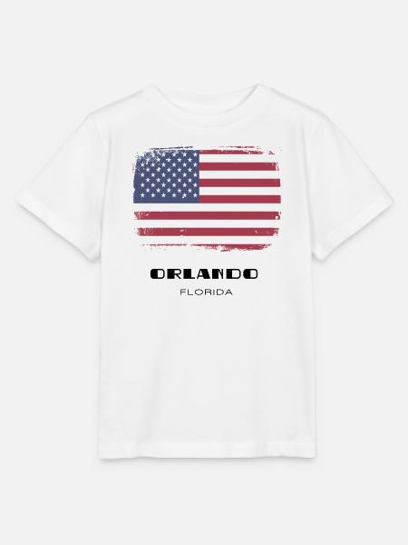 Orlando, Florida, USA - Stanley/Stella Kinder T-Shirt MINI CREATOR - Weiß