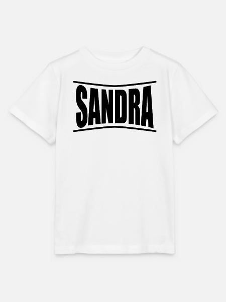Sandra T-Shirt T-Shirt Geschenkidee - Stanley/Stella Kinder T-Shirt MINI CREATOR - Weiß