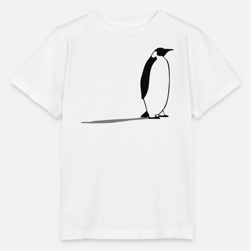 Pingouin - T-shirt bio MINI CREATOR Stanley/Stella Enfant - blanc