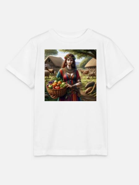 Keltiberische Frau - Stanley/Stella Kinder T-Shirt MINI CREATOR  - Weiß