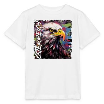 Austria Design with Eagle for Austrians - Stanley/Stella MINI CREATOR Kids’ T-Shirt - white - Front - Maike (125cm)