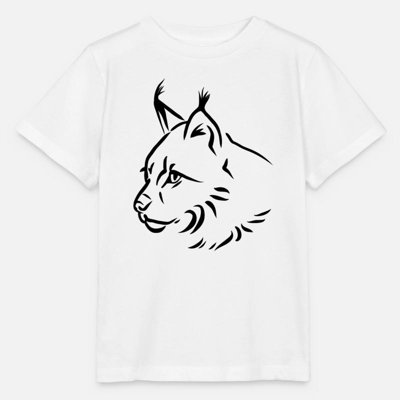 Luchs - Stanley/Stella Kinder T-Shirt MINI CREATOR  - Weiß