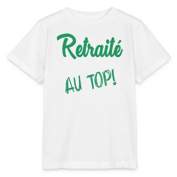 RETIREMENT. RETIREMENT. RETIRED - Stanley/Stella MINI CREATOR Kids’ T-Shirt - white - Front - Maike (125cm)