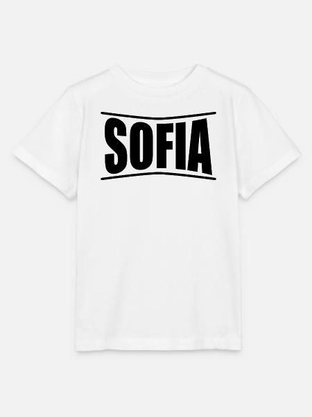 T-Shirt Sofia T-Shirt Geschenkidee - Stanley/Stella Kinder T-Shirt MINI CREATOR - Weiß