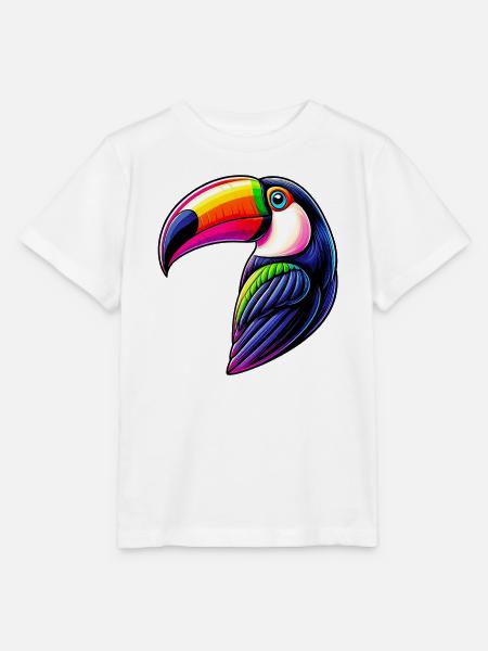 Tukan - Stanley/Stella Kinder T-Shirt MINI CREATOR - Weiß