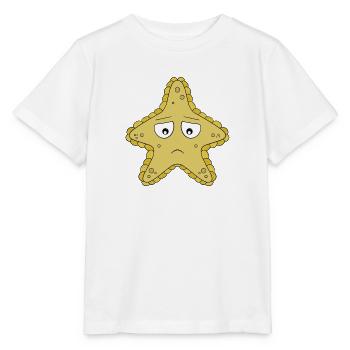 Sad Starfish - Stanley/Stella MINI CREATOR Kids’ T-Shirt - white - Front - Maike (125cm)