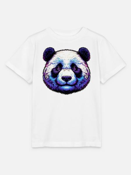 Panda - Stanley/Stella Kinder T-Shirt MINI CREATOR - Weiß