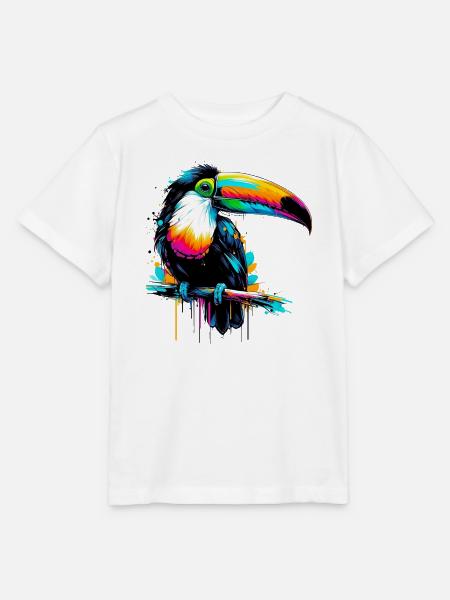 Tukan - Stanley/Stella Kinder T-Shirt MINI CREATOR - Weiß