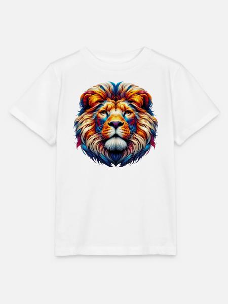 Löwe - Stanley/Stella Kinder T-Shirt MINI CREATOR  - Weiß