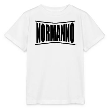 Idée cadeau t-shirt t-shirt normand - T-shirt bio MINI CREATOR Stanley/Stella Enfant - blanc - Devant - Maike (125cm)