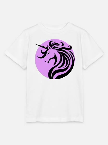 Einhornsegen Lavendel - Stanley/Stella Kinder T-Shirt MINI CREATOR - Weiß