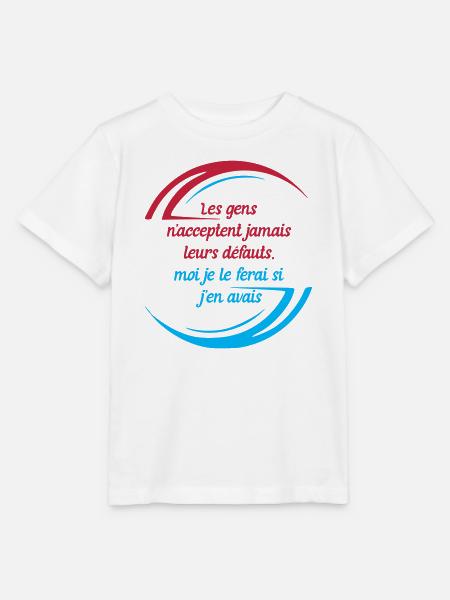 Die Fehler der Menschen - Stanley/Stella Kinder T-Shirt MINI CREATOR - Weiß