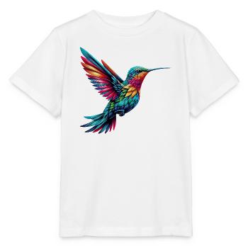Kolibri - Stanley/Stella Kinder T-Shirt MINI CREATOR  - Weiß - Vorne - Maike (125cm)