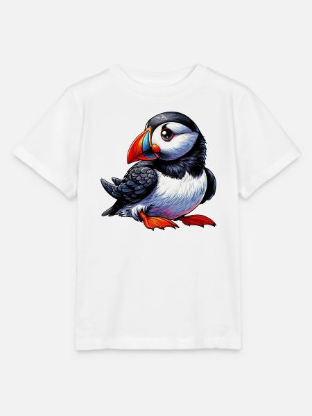 Papageitaucher - Stanley/Stella Kinder T-Shirt MINI CREATOR - Weiß